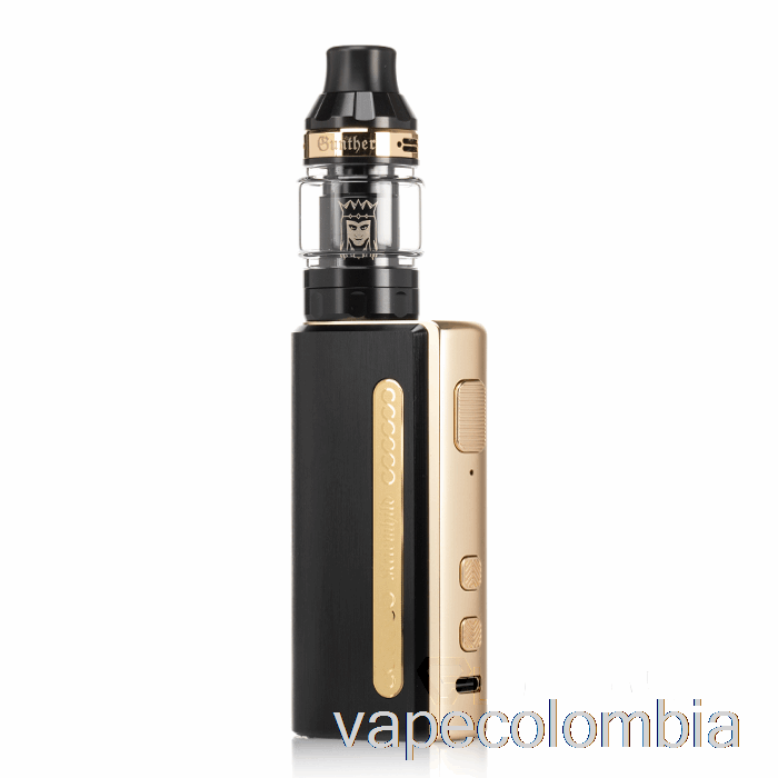 Kit De Vapeo Completo Vapefly Kriemhild 80w Kit De Inicio [80w] Negro Y Dorado